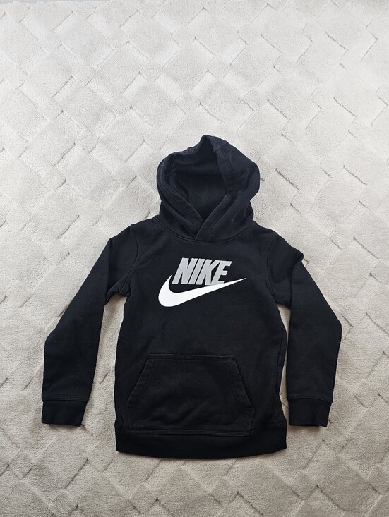 Nike Other - Nike Kids Hoodie Youth Size 6 ( Medium) Black with White Logo